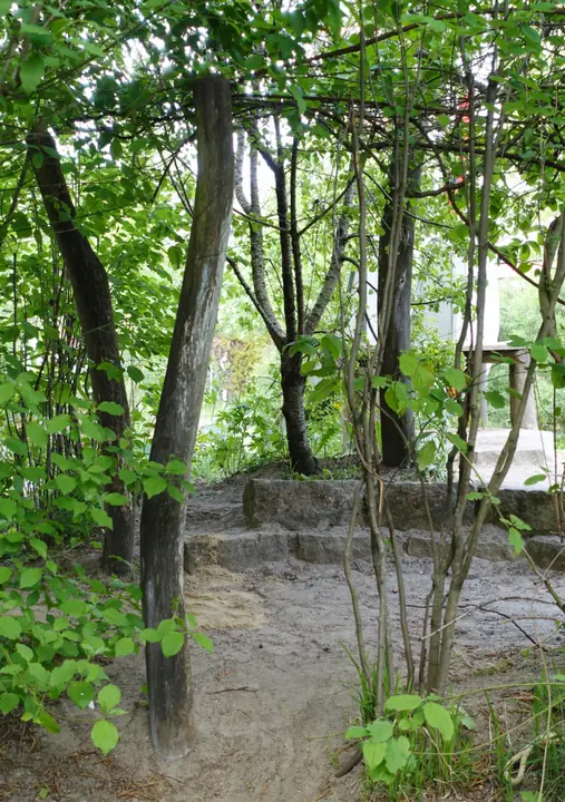 Garten: geheimes Versteck