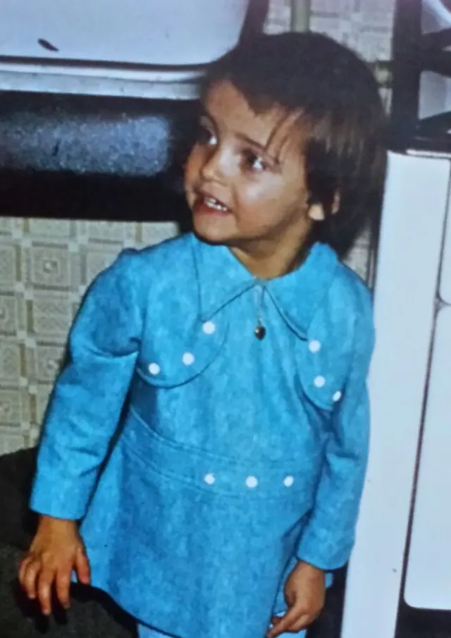 Kinderfoto von Uta